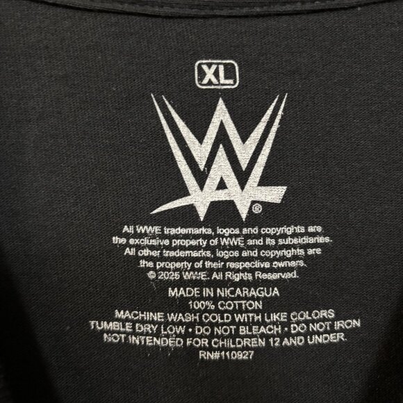 WWE Dwayne The Rock Johnson "The Final Boss" T-Shirt XL - Picture 4 of 4